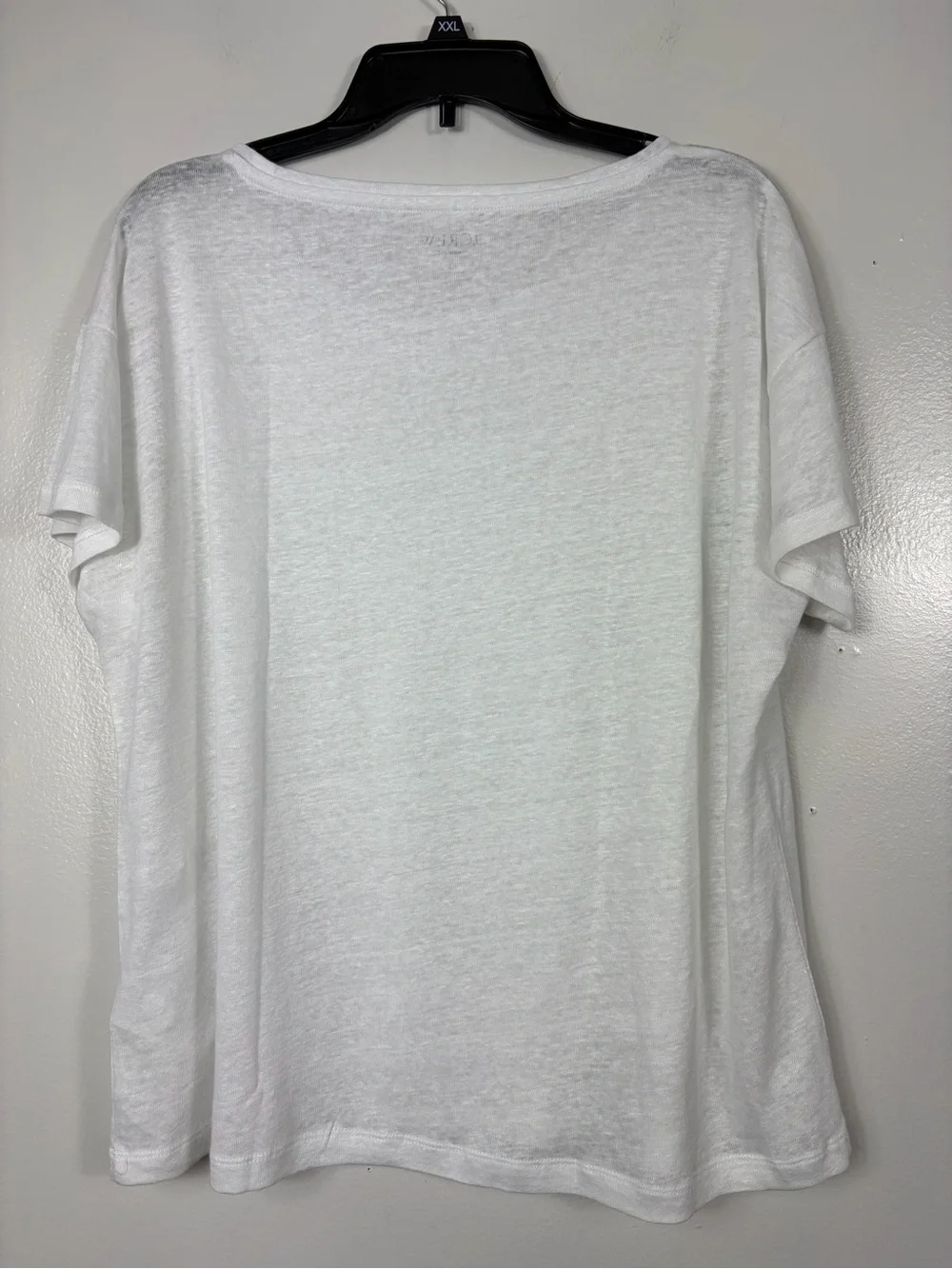 J.Crew White Linen Tee